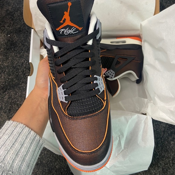 Air Jordan 4 WMNS Starfish Size 11.5 - Picture 3 of 5